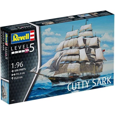 Revell Cutty Sark Plastic ModelKit loď 05422 1:96 – Zboží Dáma