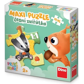 Dino - Puzzle First play: Forest animals 15 maxi - 1 - 39 piese