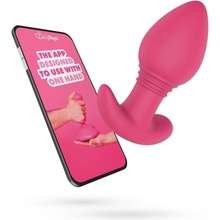 EasyConnect Vibrating Butt Plug Axel App-Controlled Pink