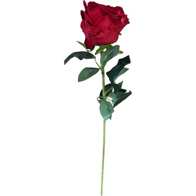 Umělá růže Premium 75 cm červená