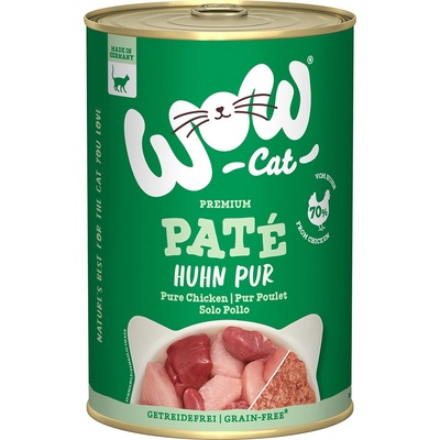 WOW Cat Adult Paté kuracie PUR 6 x 400 g