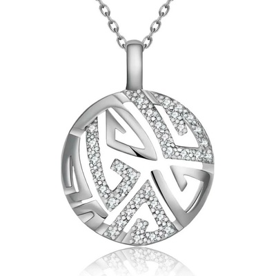Elanis Jewel Dámský náhrdelník magický amulet se zirkony EJ00097