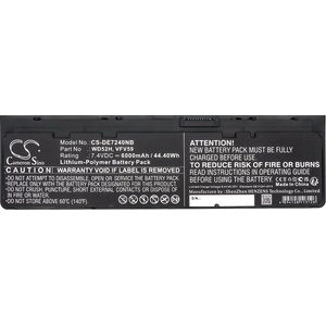 Cameron Sino Батерия за лаптоп DELL Latitude E7240 E7250, Latitude 12 7000, 0J31N7 LiPo 7.4V 6000 mAh CAMERON SINO (CS-DE7240NB) - Allstore