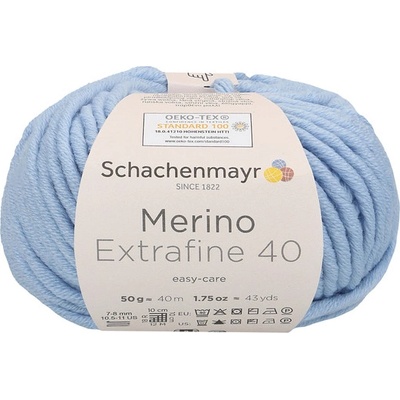 Schachenmayr Merino extrafine 40 Světlemodrá 352
