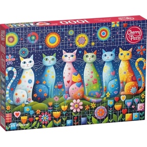 Cherry Pazzi - Puzzle Cute Whiskers - 1 000 piese
