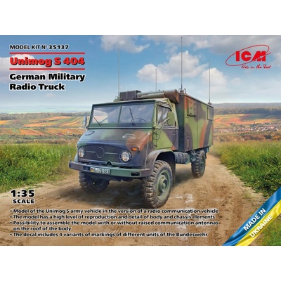 ICM Unimog S404 German Military Radio Truck 1:35
