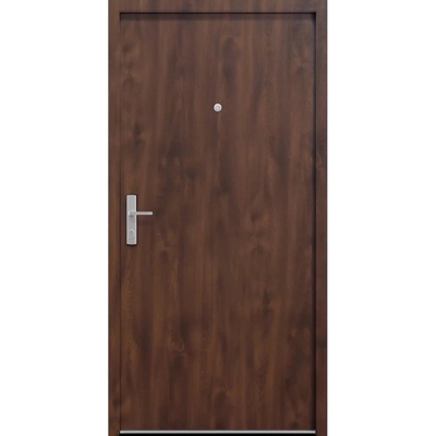 CKdveře bezpečnostní vchodové ořech M00 88 x 200 cm Pravé ven