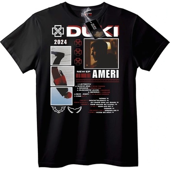 NOONEBRAND DUKI 2024 AMERI EP Тениска - 2XL, Black