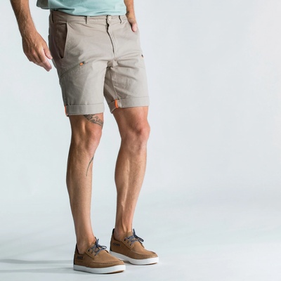 Tribord Pánske krátke bermudy Sailing 100 béžové