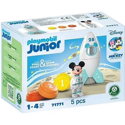 Playmobil 71771 JUNIOR & Disney: Mickeyho vesmírné dobrodružství