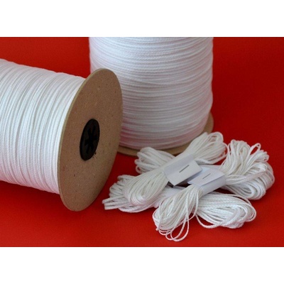Plochý knot NYLON průměr 2 mm do gelových svíček balení 10 m