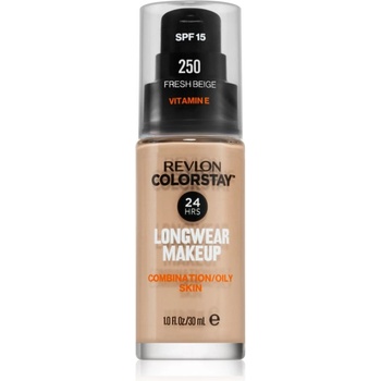 Revlon Cosmetics ColorStay SPF 15 дълготраен матиращ фон дьо тен за смесена и мазна кожа цвят 250 Fresh Beige 30ml