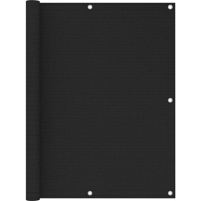 Balkónová zástěna HDPE 120×500 cm antracitová 310846