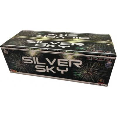 Pyrotechnika Silver Sky multikalibr 128 ran / 20, 25 mm