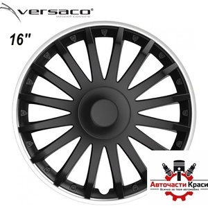 Versaco Тасове за джанти 16'' Versaco Crystal SO Black (56016) - avtochastikrasi
