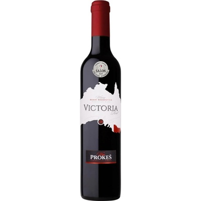 Víno Prokeš Victoria Red likérové sladké červené 2015 18% 0,5 l (holá láhev)