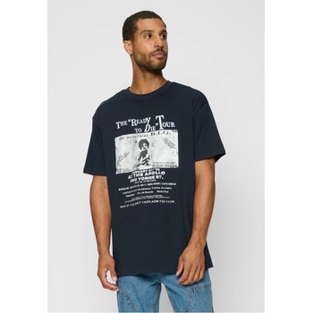 Mister Tee Тениска Bigie Retro Poster Tee navy XXLUB-MT1996-00155 - Тъмносив, размер XS