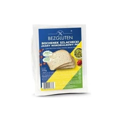 BEZGLUTEN Chléb PKU Bochník světlý nízkobílkovinný 200 g