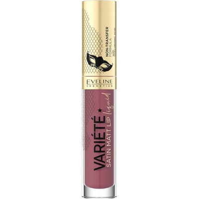 Eveline Cosmetics Variété tekutý rúž s matným finišom 03 Berry Shake 4,5 ml