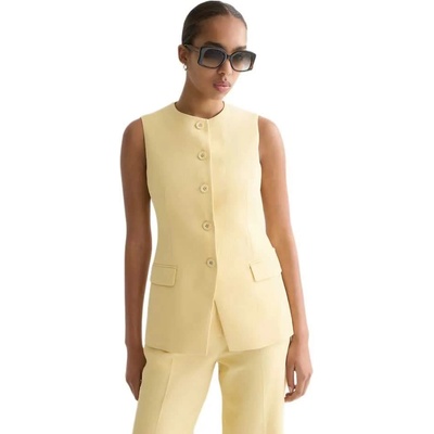 Scotch & Soda Елек Scotch & soda U9E01344T waistcoat - Yellow (Parsnip)