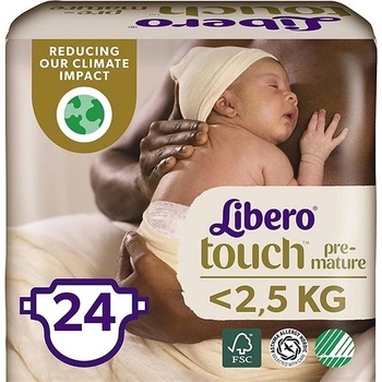 Libero Touch Premature 0-25 kg 24 ks