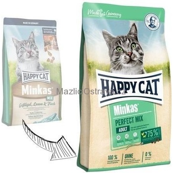 Happy Cat Minkas Perfect Mix Geflügel Fisch & Lamm 4 kg