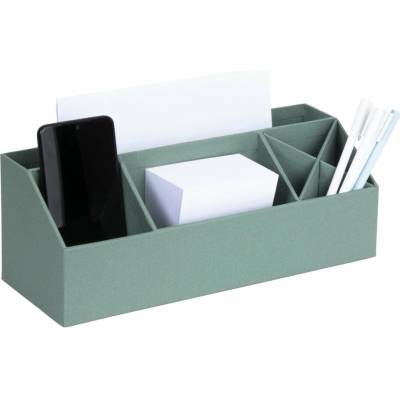 Bigso Elisa Canvas Paper Laminate organizér zelená