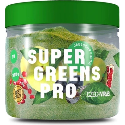 Czech Virus Super Greens Pro V2.0 jablkový fresh 360 g