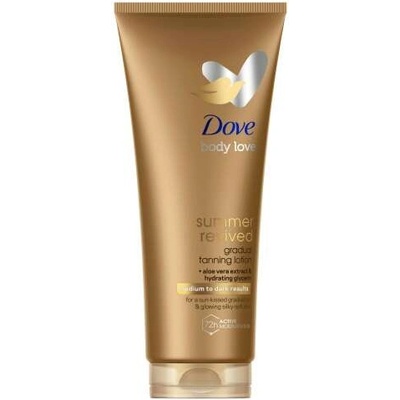 Dove Summer Revived Самобронзиращ Лосион за Тяло за средно - тъмен тен 200ml (64322446)