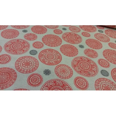 Dekoračná látka SOTAVENTO mandala 401 šírka 140 cm