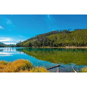 DIMEX ART Флизелинов фототапет езеро йелоустоун 375 x 250 см