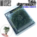 Dekorace Green Stuff World Tall Shrubbery: Dark Green