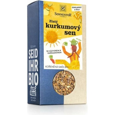 Sonnentor Zlatý kurkumový sen bio sypaný 120 g balení 6 ks