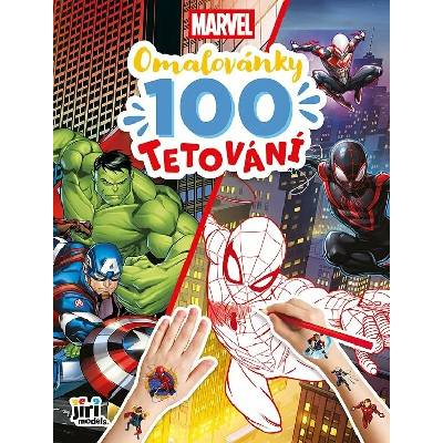 Omalovánky a 100 tetování Marvel