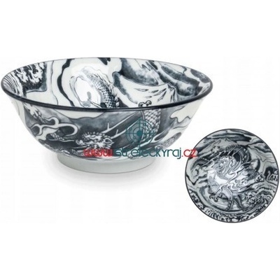 V.I.P. Sushi miska na ramen Kuroidoragon black 1000 ml