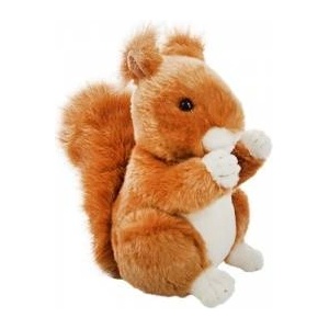 Bensia Red squirrel mascot 22cm plush 13398