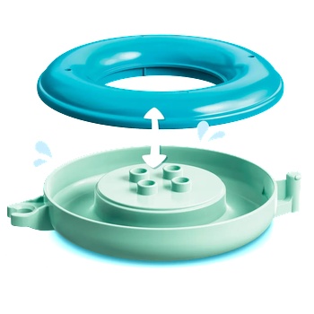 LEGO® DUPLO® - Bath Time Fun: Floating Red Panda (10964)