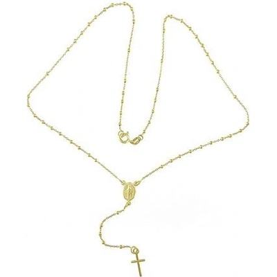 InfinitySilver Stříbrný růženec pozlacený 165054G48