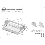 Scut Motor - Румъния Метална кора под радиатор nissan navara от 2005 до 2010 (73279)