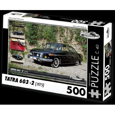 Retro-auta Tatra 603-2 1975 500 dílků