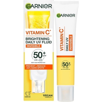 Garnier Skin Naturals Vitamin C Daily UV Invisible SPF50+ 40 ml