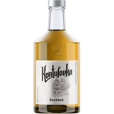 Žufánek Kontušovka 40% 0,5 l (holá láhev)