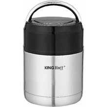 Kinghoff Obedová termoska 650 ml strieborná