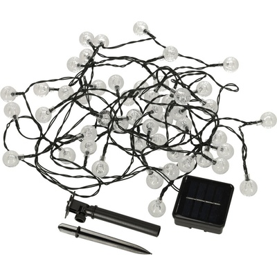 Creative Corner Solární zahradní osvětlení koule 7m 50LED teplá bílá
