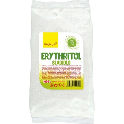 WOLFBERRY Erythritol v sáčku 1000 g – Zboží Dáma
