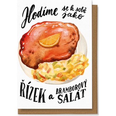 Chaukiss Hodíme se k sobě jako řízek a bramborový salát