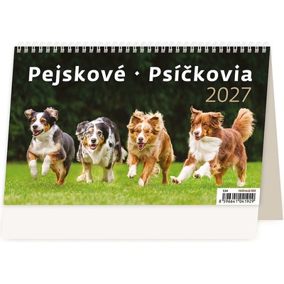 Stolový Pejskové/Psíčkovia 2027