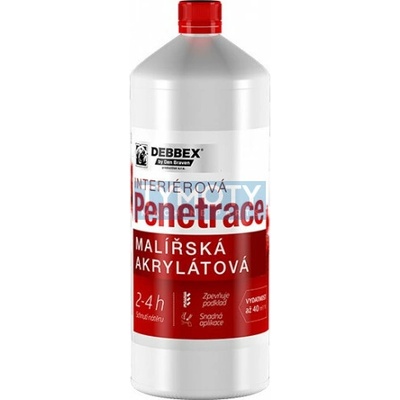 Debbex Maliarska akrylátová penetrácia - 5 L mliečno biela, kanister