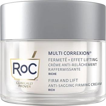 RoC Multi Correxion Firm And Lift Day Cream Anti-Sagging Firming Cream Rich дневен стягащ крем за лице за жени 50 мл