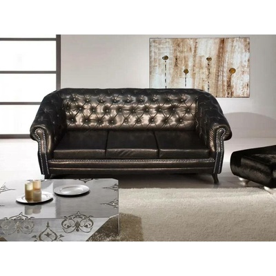 Askont Chesterfield Bristol Antique Black 3M